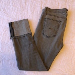 EUC Hudson Muse Crop Skinny Jeans w/ 5” Cuff Size 27
